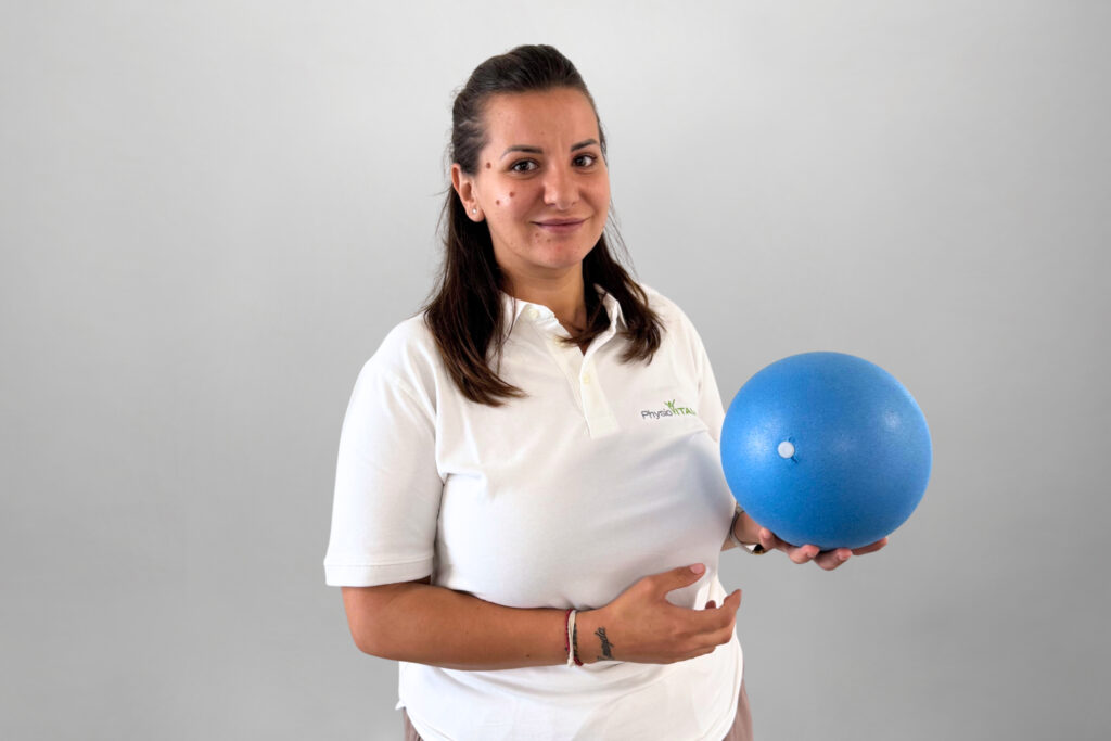 Angehende Physiotherapeutin Mariane